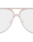 CELINE Metal Rose Gold Pilot Sunglasses