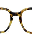 Slim Tortoise Square Eyeglasses