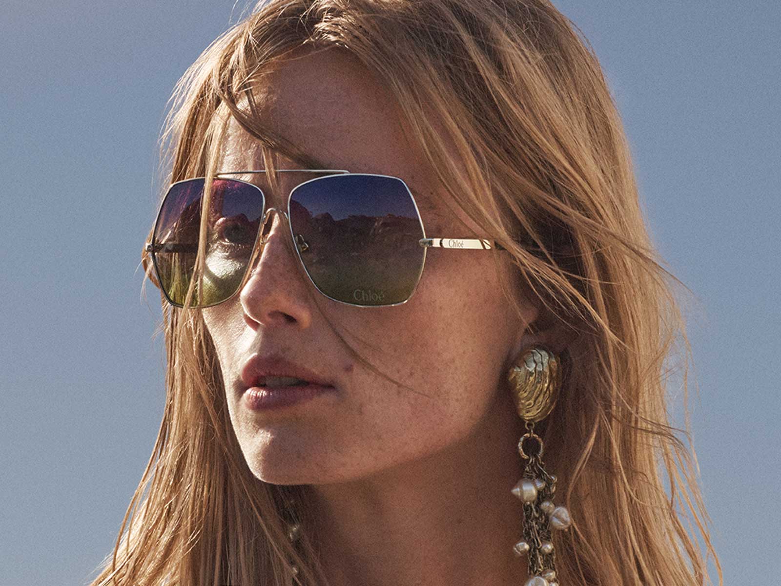 Occhiali da sole Saint Laurent SL 527 ZOE 002 Giallo – Ottica