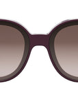 Fendi First Purple Round Sunglasses