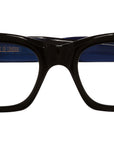 1391 Optical 01 Black on Blue