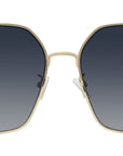 O'Lock Gold Square Sunglasses