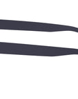 Aluminium Blue Rectangular Eyeglasses