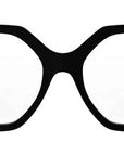 Triomphe Black Geometric Eyeglasses