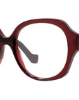 Anagram Bordeaux Geometric Sunglasses