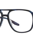 Gyalis Blue Pilot Eyeglasses