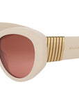 Tubogas Ivory Oval Sunglasses