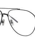 GV Speed Black Aviator Eyeglasses