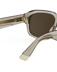 DiorTailoring N1I Brown Geometric Sunglasses