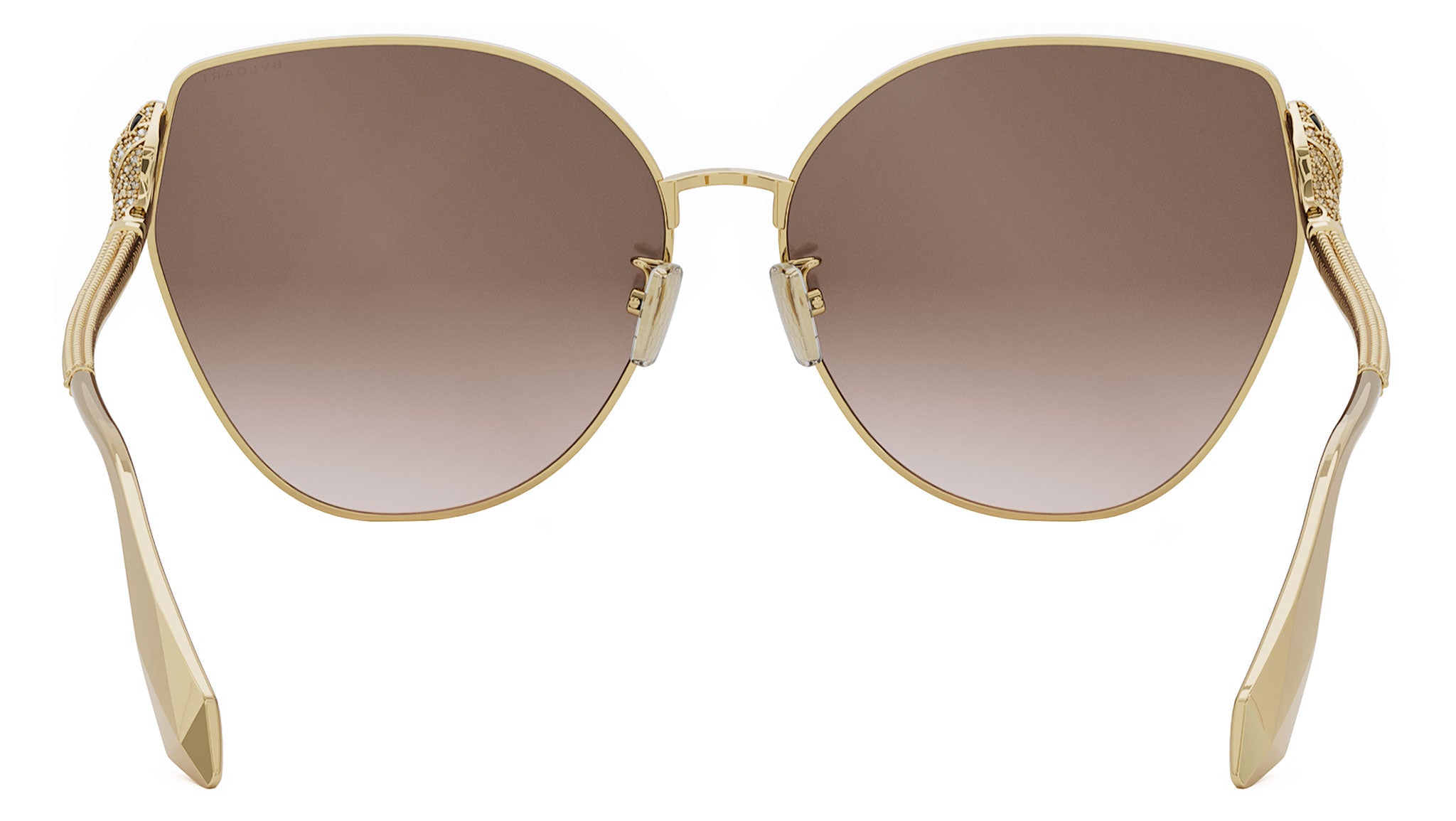 Serpenti Yellow Butterfly Sunglasses