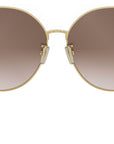 Serpenti Yellow Butterfly Sunglasses