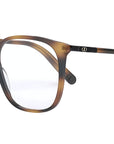 Mini CD O S1I Havana Square Eyeglasses