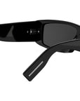 DiorBlackSuit XL S5I Black Rectangular Sunglasses