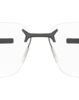 Flex Black Geometric Eyeglasses