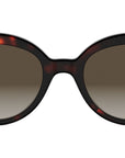 Triomphe Stamp Havana Round Sunglasses