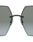 30Montaigne S7U Grey Geometric Sunglasses