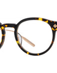 Eugene Havana Round Eyeglasses