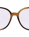 Mini CD O R4I Honey Havana Round Eyeglasses