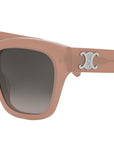 Triomphe Classic Pink Geometric Sunglasses