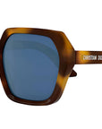 DiorMidnight S2F Havana Geometric Sunglasses