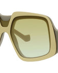 Anagram Green Geometric Sunglasses