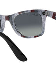 Original Wayfarer Color Mix RB2140 black on chevron grey