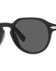 DiorBlackSuit R2I Black Round Sunglasses