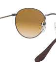 Round Flat Lenses RB3447N gunmetal