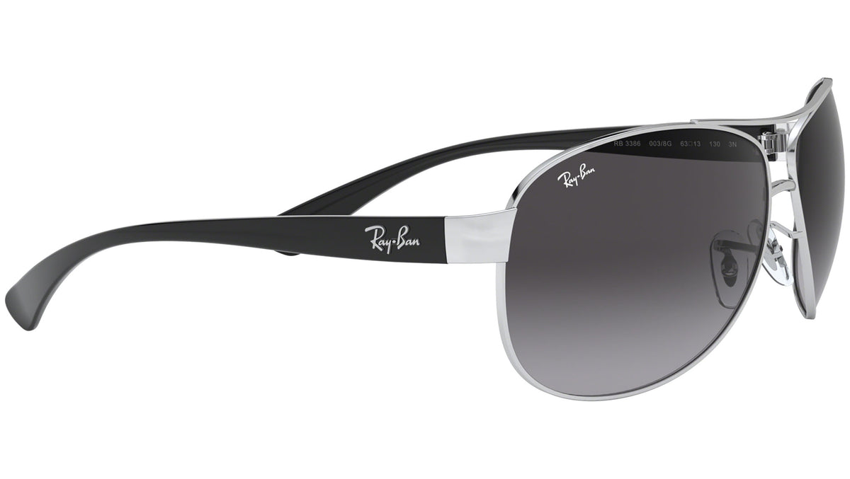 RB3386 silver metal grey