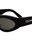 CELINE Monochroms Black Geometric Sunglasses