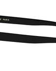 Triomphe Mini Black Round Sunglasses