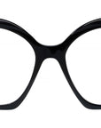 Anagram Black Geometric Eyeglasses