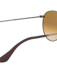 Round Flat Lenses RB3447N gunmetal