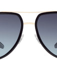 Cani Black Pilot Sunglasses