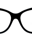 Pearl Black Cat Eye Eyeglasses