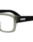 Dior3DO S1I Green Square Eyeglasses