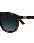 30MontaigneMini R3I Havana Oval Sunglasses