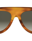Triomphe Stamp Havana Pilot Sunglasses