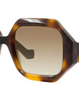 Anagram Tortoise Geometric Sunglasses