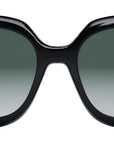 Lady 95.22 R2I Black Round Sunglasses