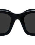 AKA Black Rectangular Sunglasses