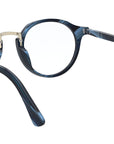 PO3185V striped blue and gunmetal
