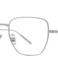 GV Speed Silver Square Eyeglasses
