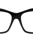 Plumeties Black Rectangular Eyeglasses