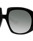 Anagram Black Geometric Sunglasses