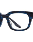 Hinkley Blue Square Eyeglasses