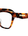 CDiorO S4I Havana Cat Eye Eyeglasses