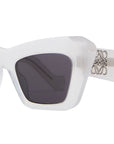Anagram LW40036I 21A White Cat Eye Sunglasses