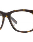 4G Havana Rectangular Eyeglasses