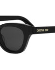 DiorMidnight B2I Black Cat Eye Sunglasses